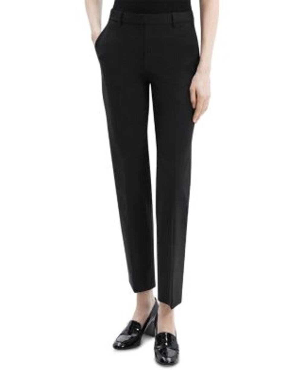 Theory Treeca 2 Classic Suit Pants Black Women's Size 4 New With Tags Condition